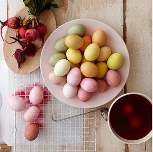 Чем красить яйца на Пасху