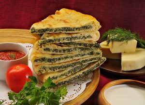 Осетинский пирог с сыром и зеленью рецепт