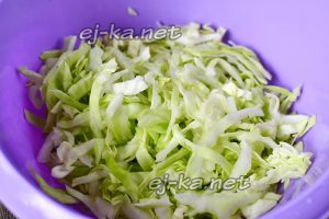 шинкуем капусту для салата