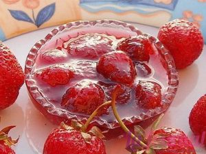 Клубничное варенье без варки ягод рецепт с фото
