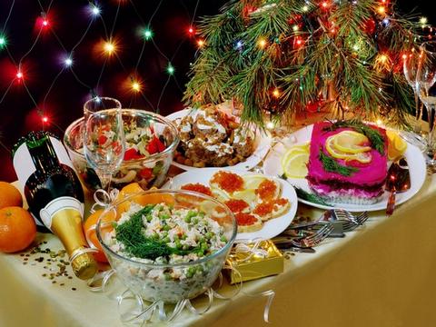 Блюда на Новый год как в СССР, фото