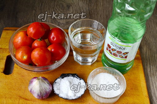 ингредиенты для помидор