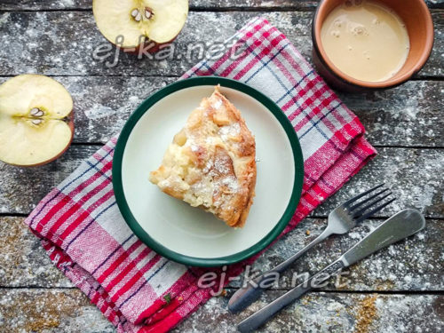 самый вкусный и простой яблочный пирог
