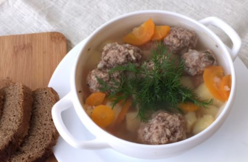Суп с фрикадельками в мультиварке – пошаговый рецепт с фото