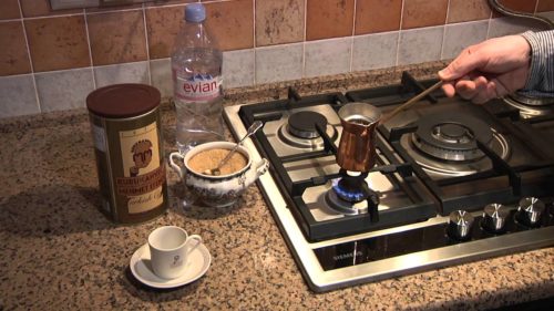 как варить кофе в турке