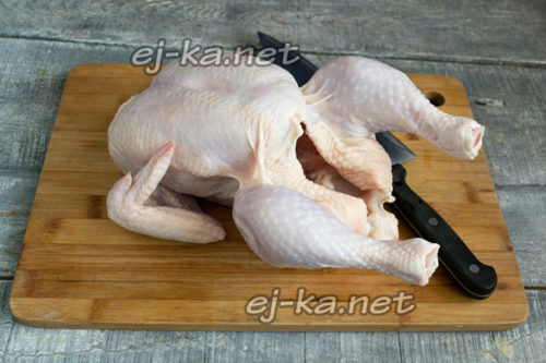 подготовить цыплёнка