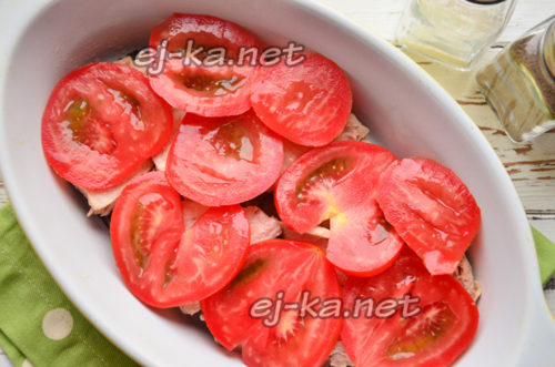 слой помидор