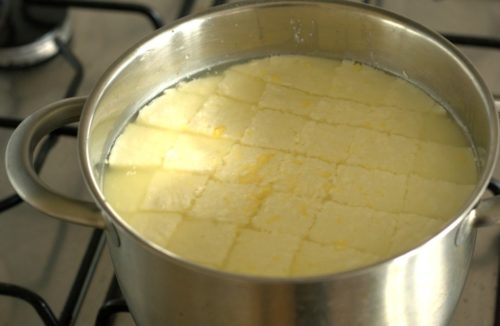 процесс приготовления сыра