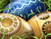 Миниатюра к статье Покраска яиц на Пасху