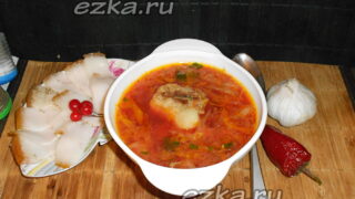 борщ украинский рецепт с фото